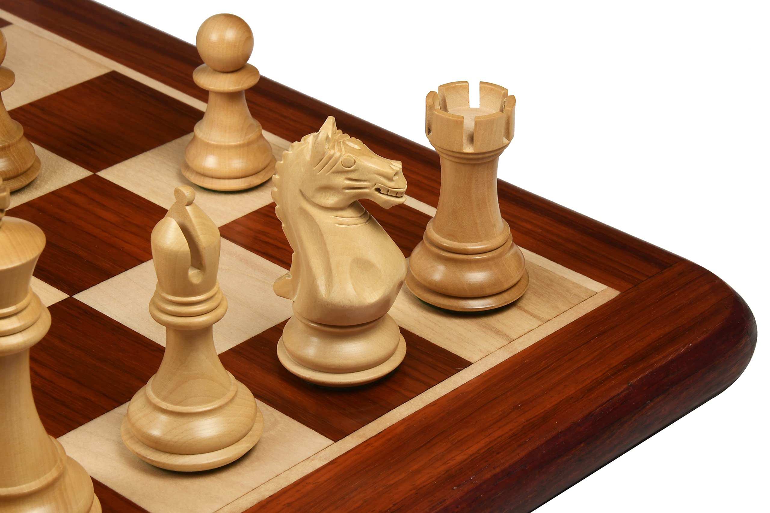 Professional Handmade Staunton Chess Pieces Set - 4.0