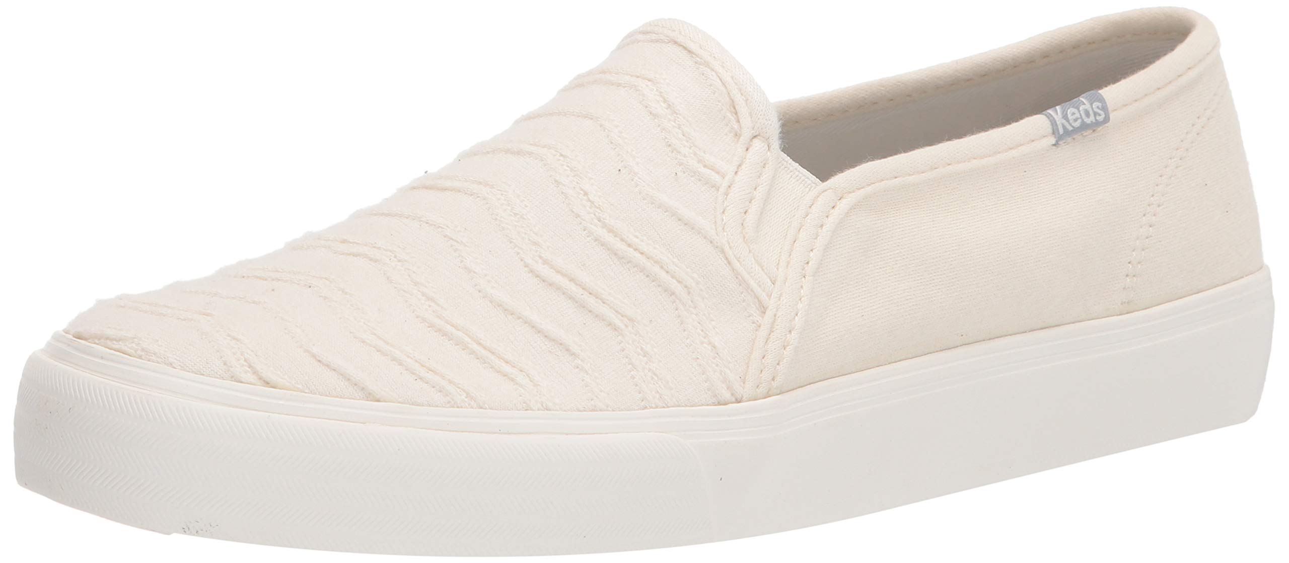 Keds Women's Double Decker Jersey Sneakers - Comfortable Casual Slip-On Shoes for Women | Perfect for Everyday Wear, Walking, and Light Exercise