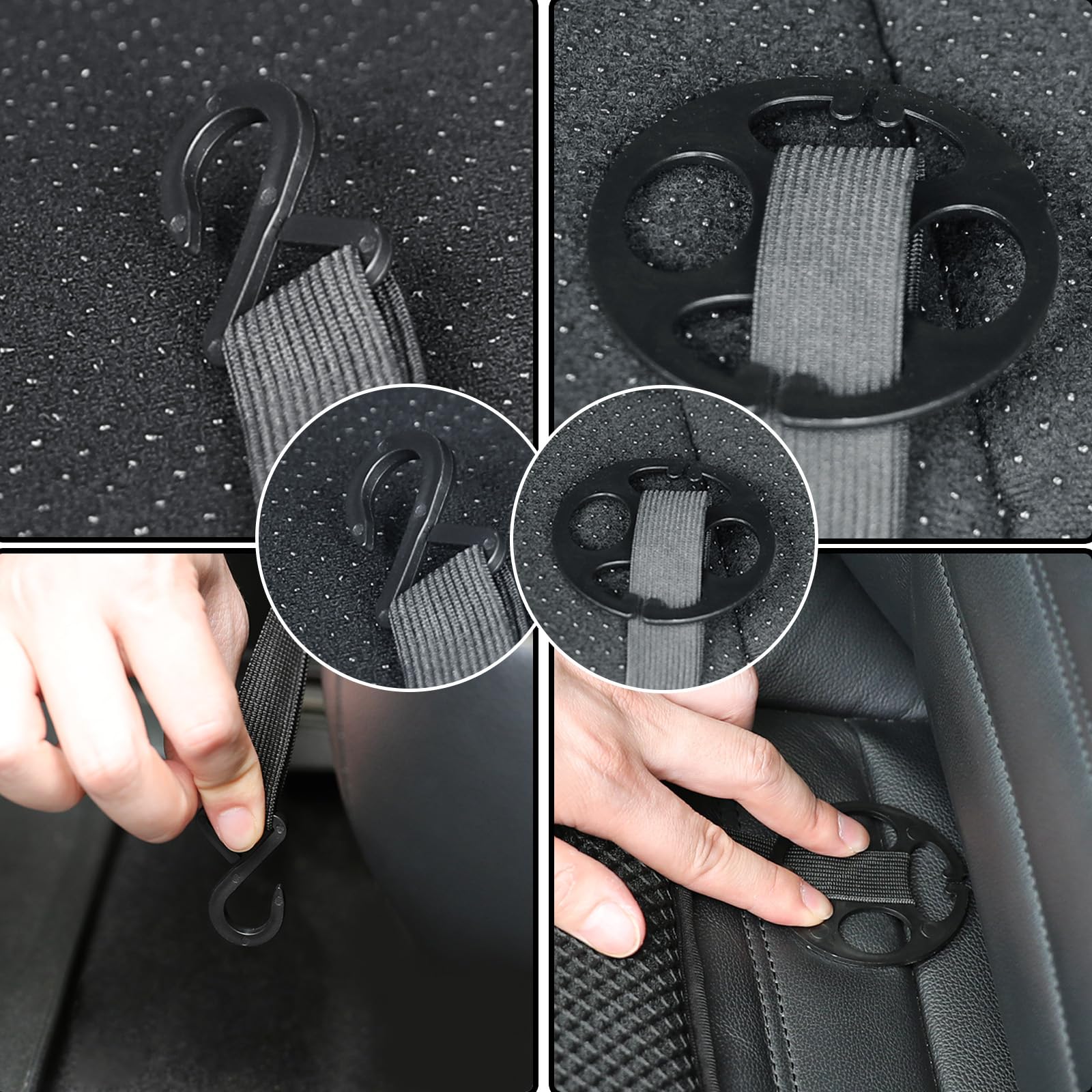 Premium Memory Foam Car Seat Cushion for Drivers - Orthopedic Support for Back & Butt Pain Relief - Universal Fit for Cars, SUVs, Trucks - Perfect for Long Commutes & Road Trips