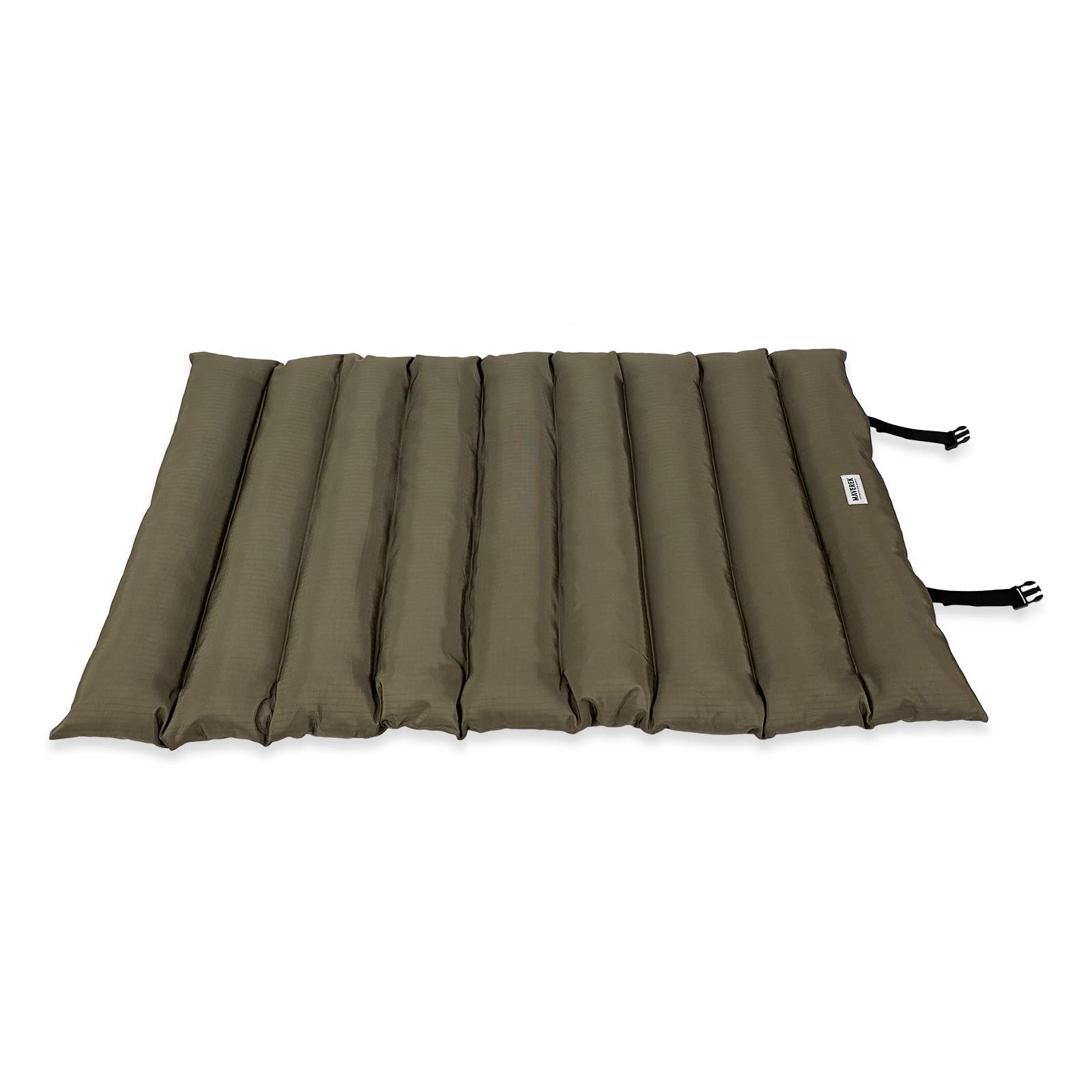 MAVEREK Waterproof Outdoor Dog Bed - All-Weather Camping & Travel Dog Mat for Small Medium Large Dogs - Portable Pet Bed for Hiking, Backpacking & Overlanding Adventures (Desert Brown)