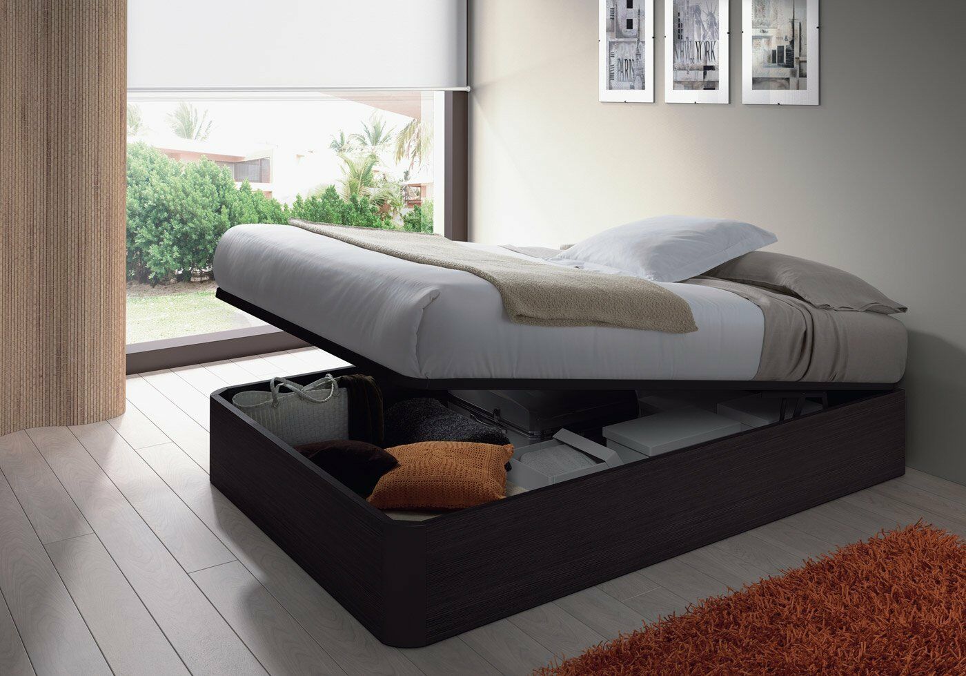 Space Saver Bundle - Smart R DUAL Storage Bed with Underbed Drawers | Perfect for Small Apartments & Bedroom Organization