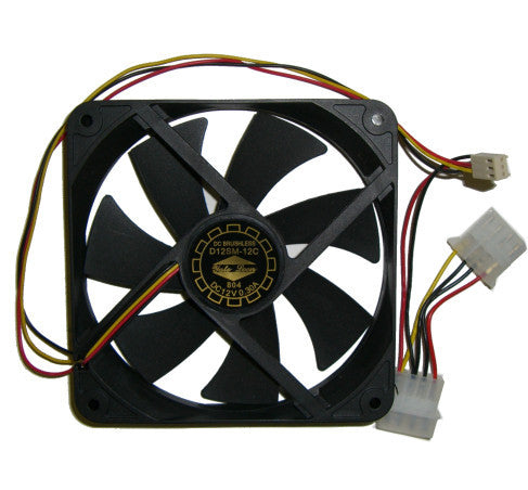 Yate Loon D12SM 120x120x20mm Medium Speed Case Fan - High Airflow PC Cooling Fan for Gaming Computer, Workstation & Server Cooling
