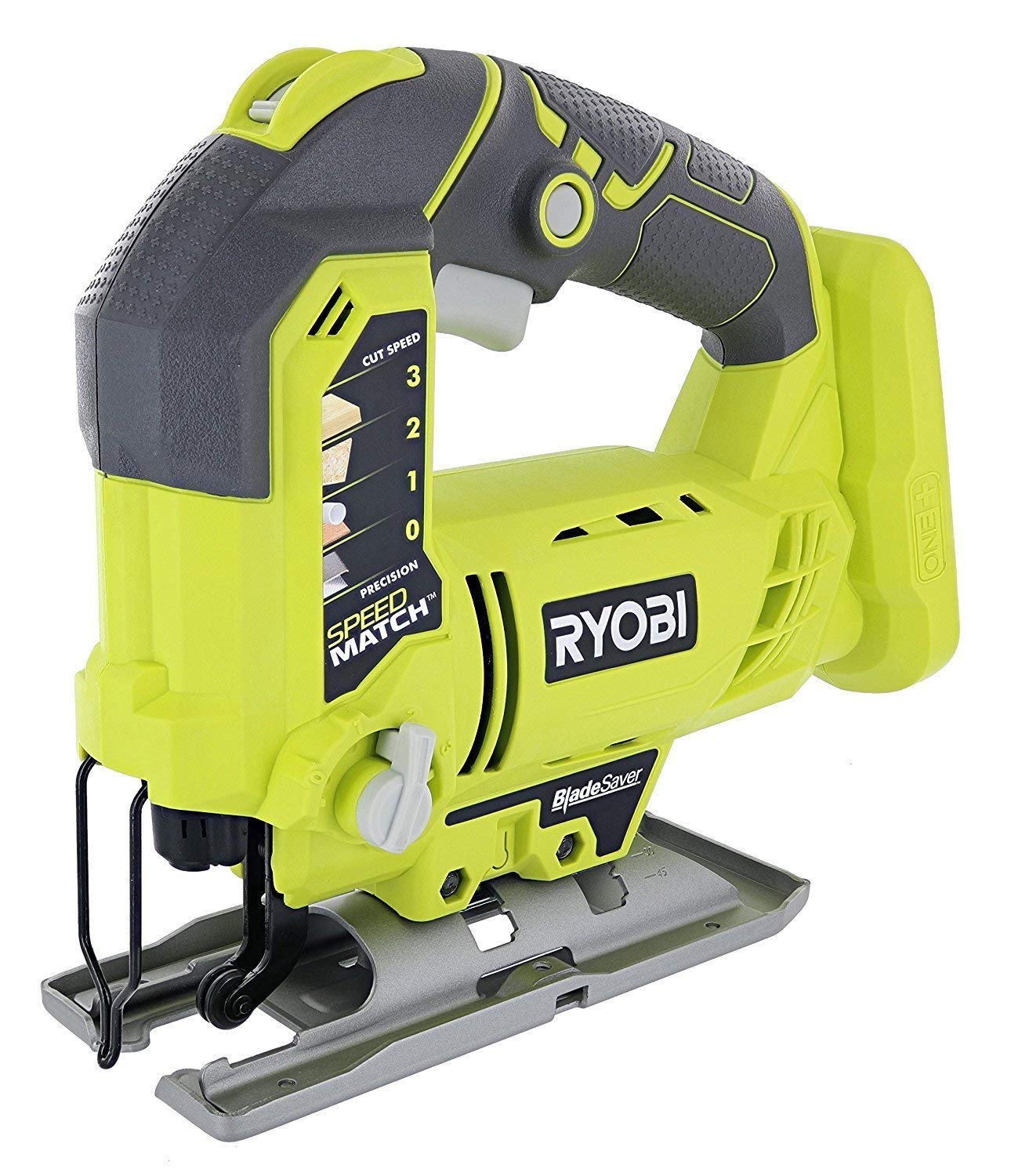 Ryobi P523 18V Cordless Lithium-Ion Variable Speed Jig Saw - Tool Only (Bulk Packaging) | Perfect for Woodworking, DIY Projects & Home Renovations