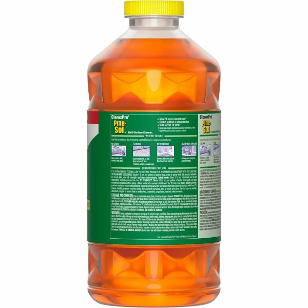 Pine-Sol Multi-Surface Cleaner & Disinfectant - Pine Amber Scent, 80oz (3-Pack) | All-Purpose Floor, Kitchen & Bathroom Cleaner for Homes & Offices