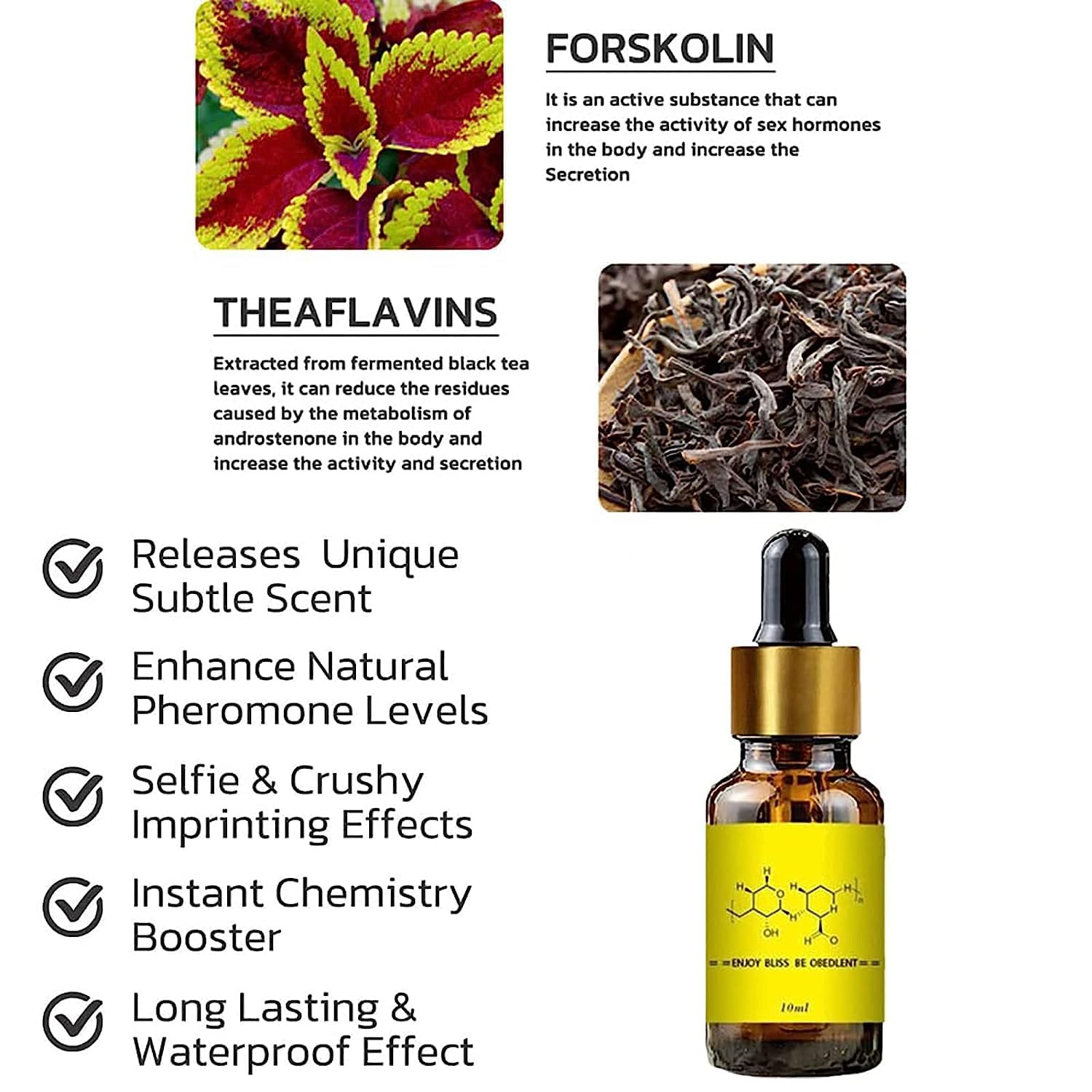 SecretVenom - Extra Strong Pheromone Cologne for Men | Natural Essential Oil Attractant | Enhance Attraction & Confidence | Perfect for Dating, Clubs & Special Occasions
