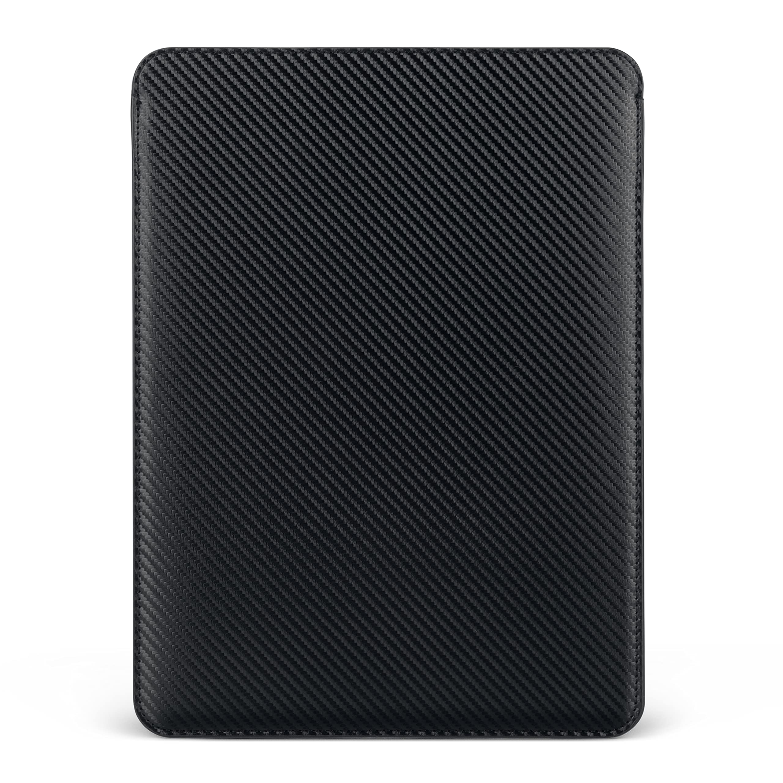 Comfyable Slim 14 Inch Laptop Sleeve for MacBook Pro 14-inch M2 Pro/Max & M1 | Carbon Fiber Pattern Protective Case | Fits 13-inch MacBook Pro/Air | Perfect for Work, Travel & School (Black)