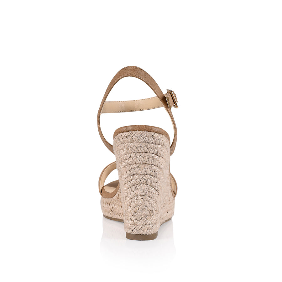 Amaya Rope Wedge Sandals for Women - Comfortable Biscuit Softee Summer Shoes | Perfect for Beach, Vacation & Casual Outfits