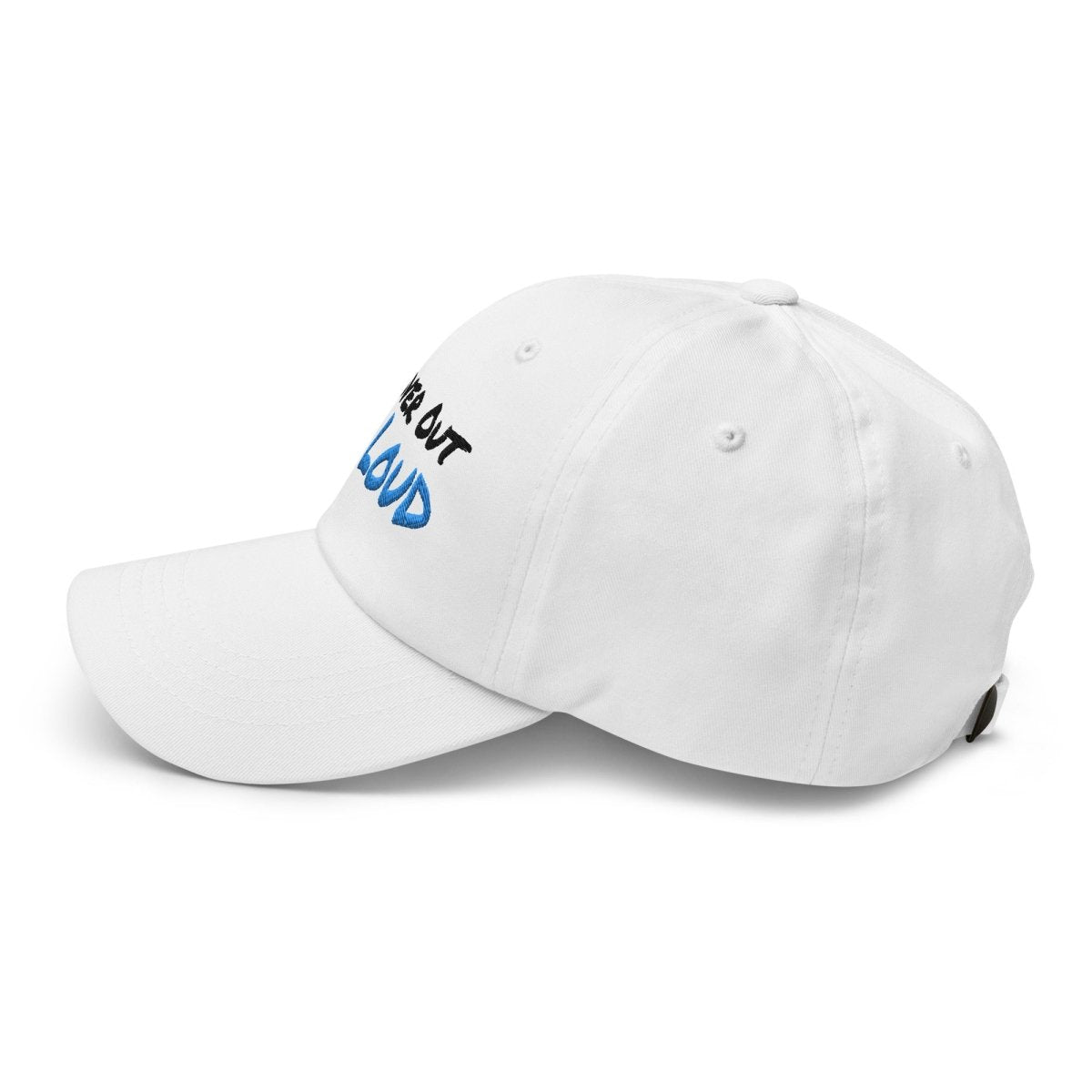 Recover Out Loud Dad Hat - Adjustable Cotton Baseball Cap for Men & Women - Perfect for Recovery Support, Casual Wear & Outdoor Activities