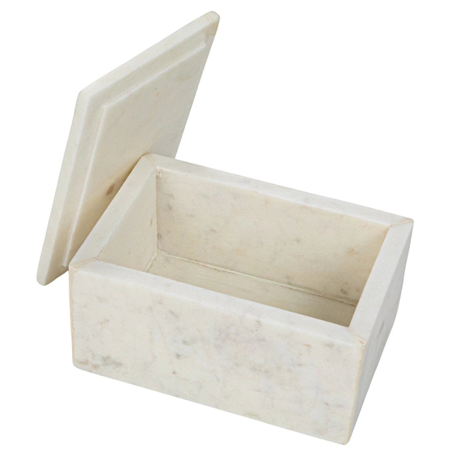 Elegant Marble Catchall Box with Lid - Stylish Home Decor for Jewelry, Keys & Essentials | Perfect for Vanity, Entryway & Office Organization