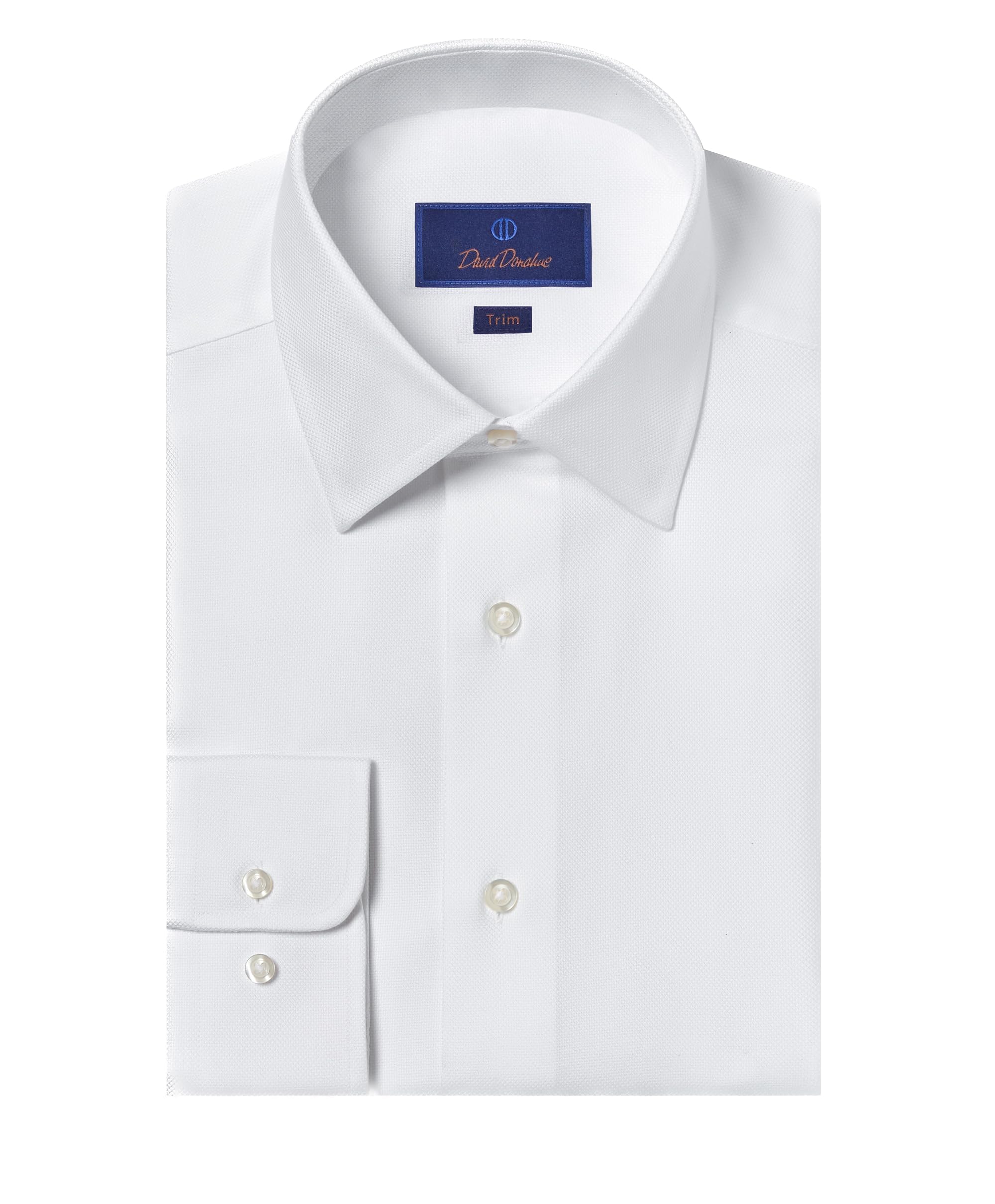 Premium Men's Trim Fit Royal Oxford 100% Cotton Dress Shirt - Formal & Business Attire for Office, Weddings & Special Occasions