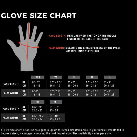 2mm XCEL Comp X 5-Finger Neoprene Gloves for Scuba Diving, Surfing & Water Sports - Cold Water Protection & Enhanced Grip