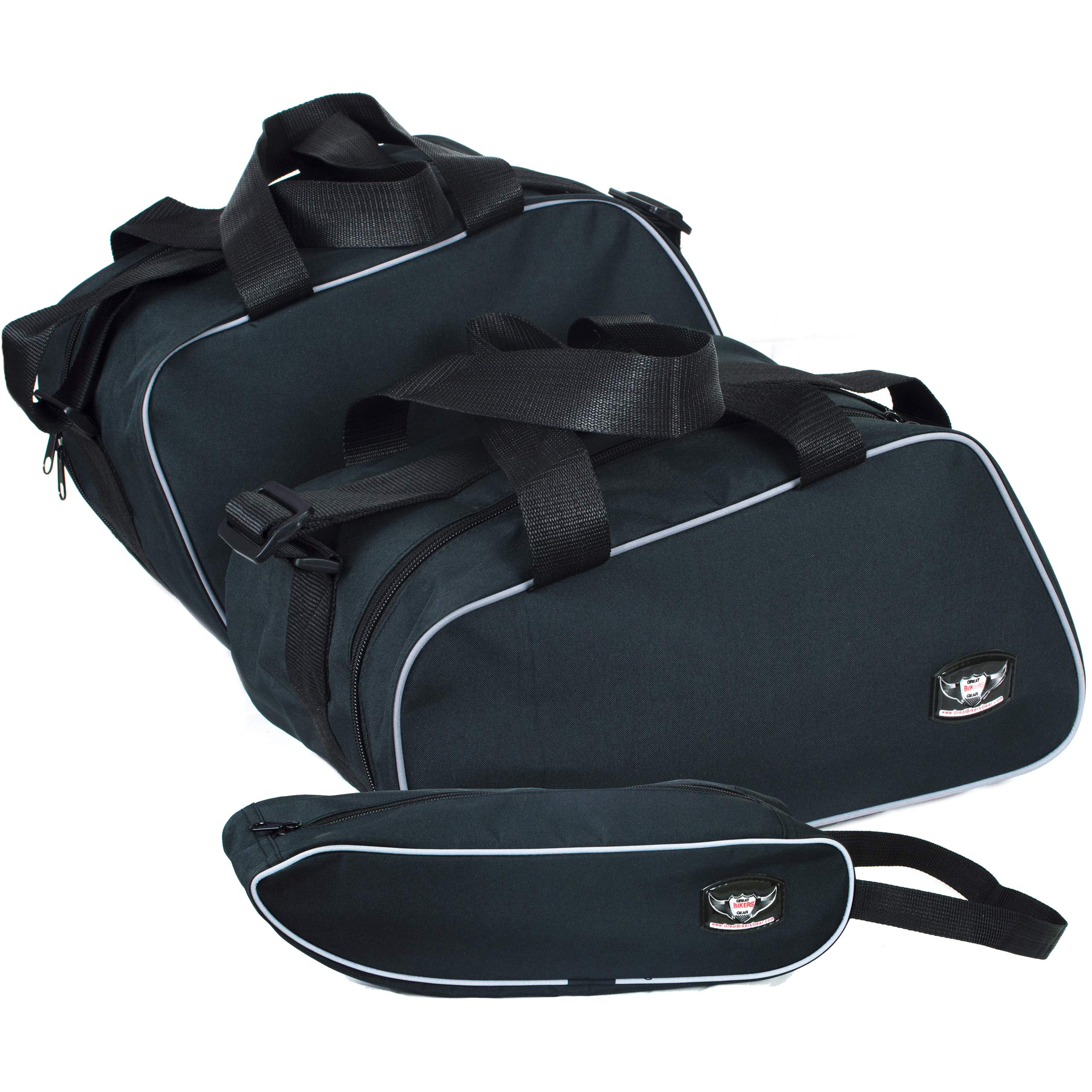 Premium Motorcycle Pannier Liner Bags - Waterproof Inner Luggage for Suzuki V-Strom 1000 (2014 & Newer Models) - Perfect for Adventure Riding & Long-Distance Travel