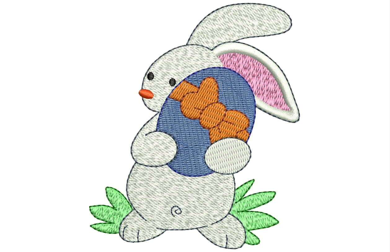 Threadart Machine Embroidery Design Bundles - Holiday Collection (Easter Bunny 4-Pack) - USB Stick Ready - 50+ Premium Embroidery Sets for Easter Decorations, DIY Crafts & Gift Making