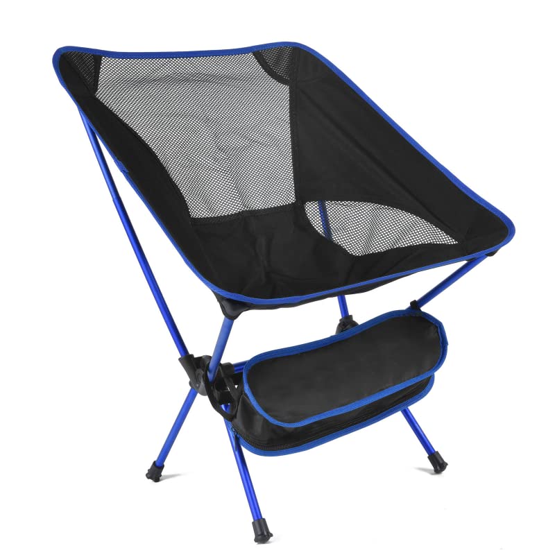 Ultralight Folding Camping Chair - Heavy Duty Portable Outdoor Chair for Beach, Hiking, Picnic & Fishing - Super Lightweight & High Load Capacity - JLLidcy Travel Chair (Color: 04) - Perfect for Backpacking, Tailgating, and Outdoor Adventures