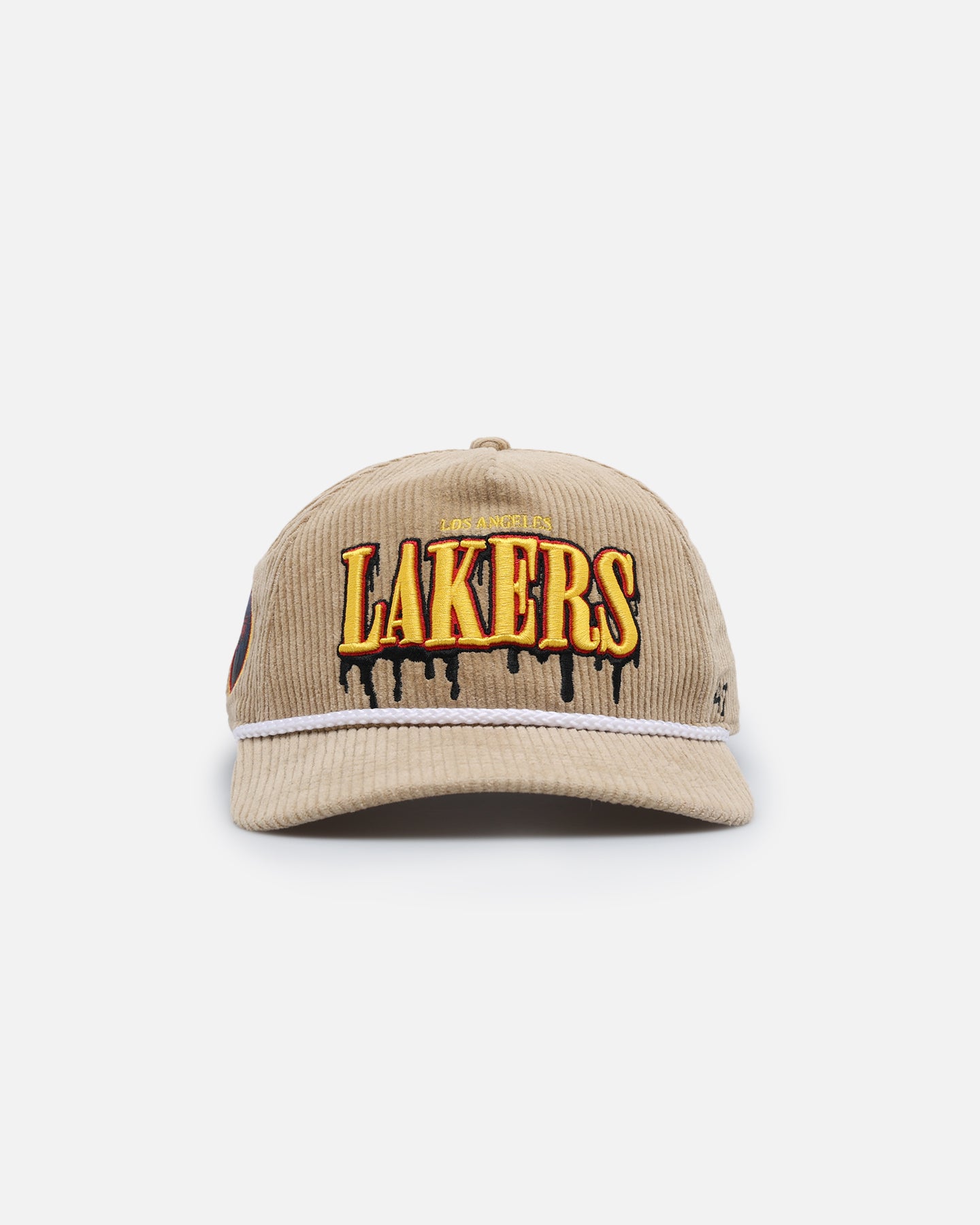 47 Brand Los Angeles Lakers Slasher 47 Hitch Snapback Hat - Khaki Adjustable Baseball Cap for Men & Women - Perfect for Basketball Games, Streetwear & Casual Outfits