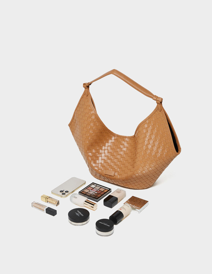 Stylish Commuter Handwoven Shoulder Bag for Women & Men - Eco-Friendly Cotton Crossbody Purse - Perfect for Work, Travel & Daily Use