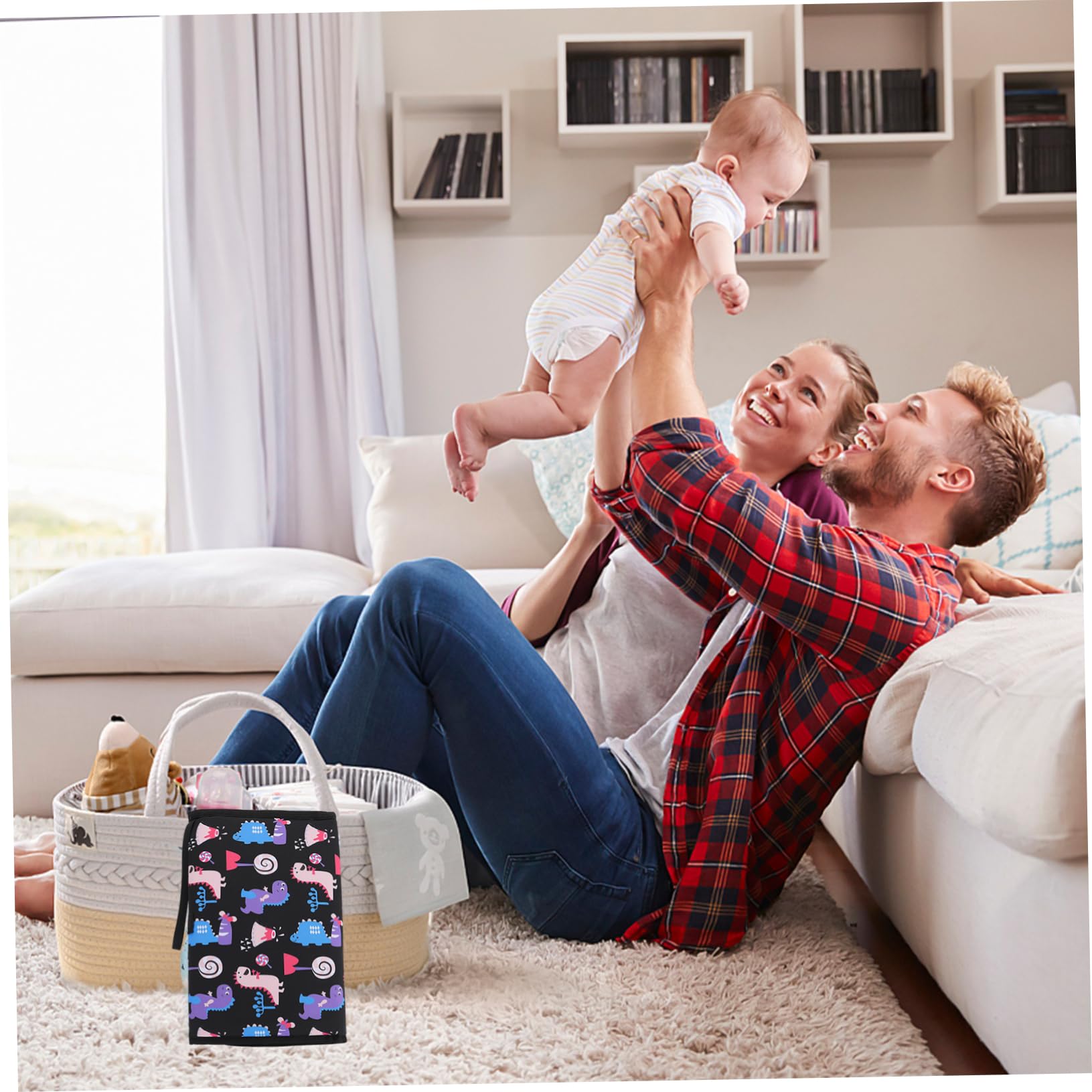Portable Baby Diaper Changing Pad - Compact Folding Travel Mat for On-the-Go Parents | Waterproof & Lightweight for Diaper Bags, Strollers & Car Seats | Perfect for Travel, Outings & Nursery Use