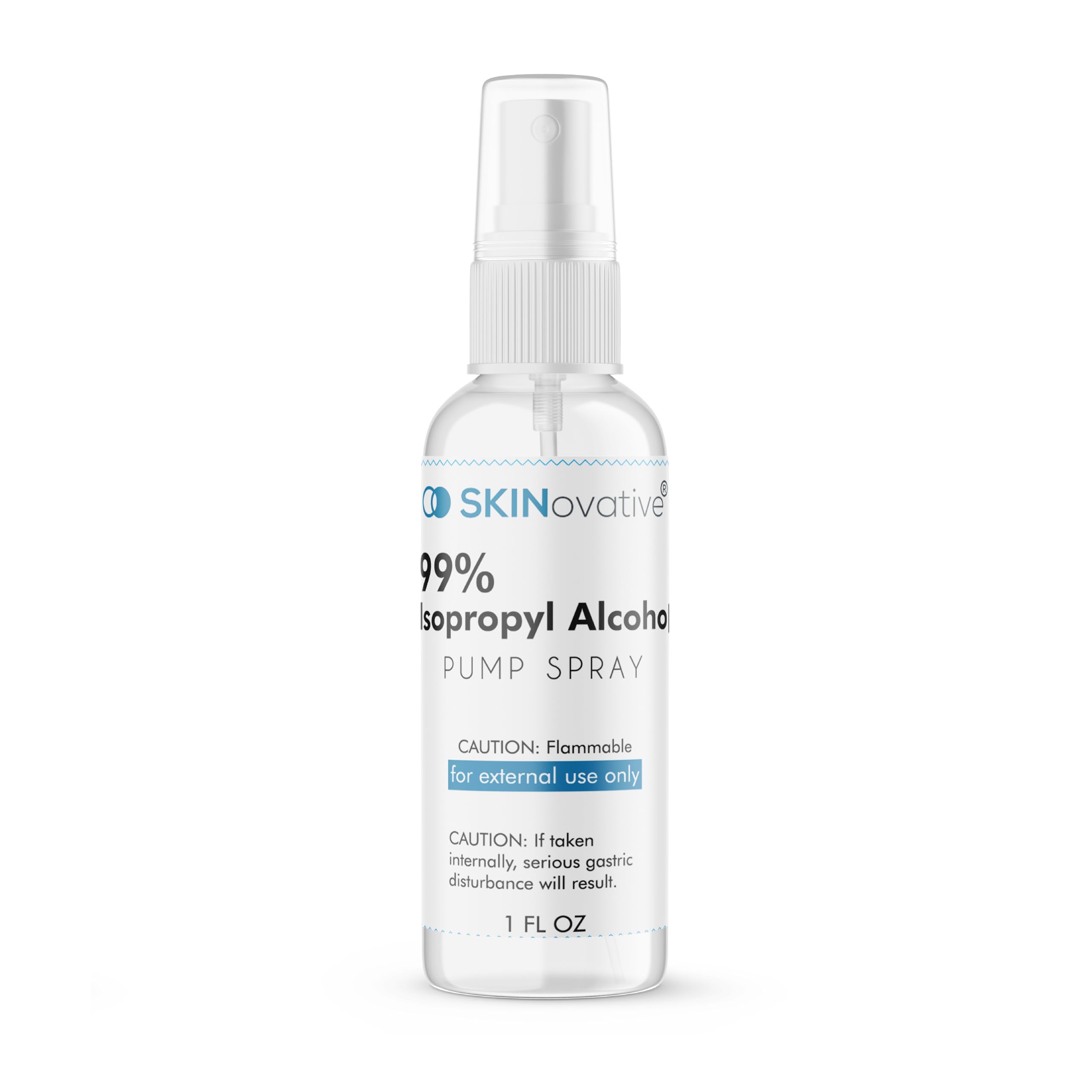 99% Isopropyl Alcohol Spray 1 Oz - Derma Roller Sterilizer for Microneedling - Fast Cleaning & Sanitizing Solution - Kills Germs on Contact - Safe Skin Care Tool Disinfectant - Perfect for Pre/Post Microneedling & Beauty Tool Sanitation