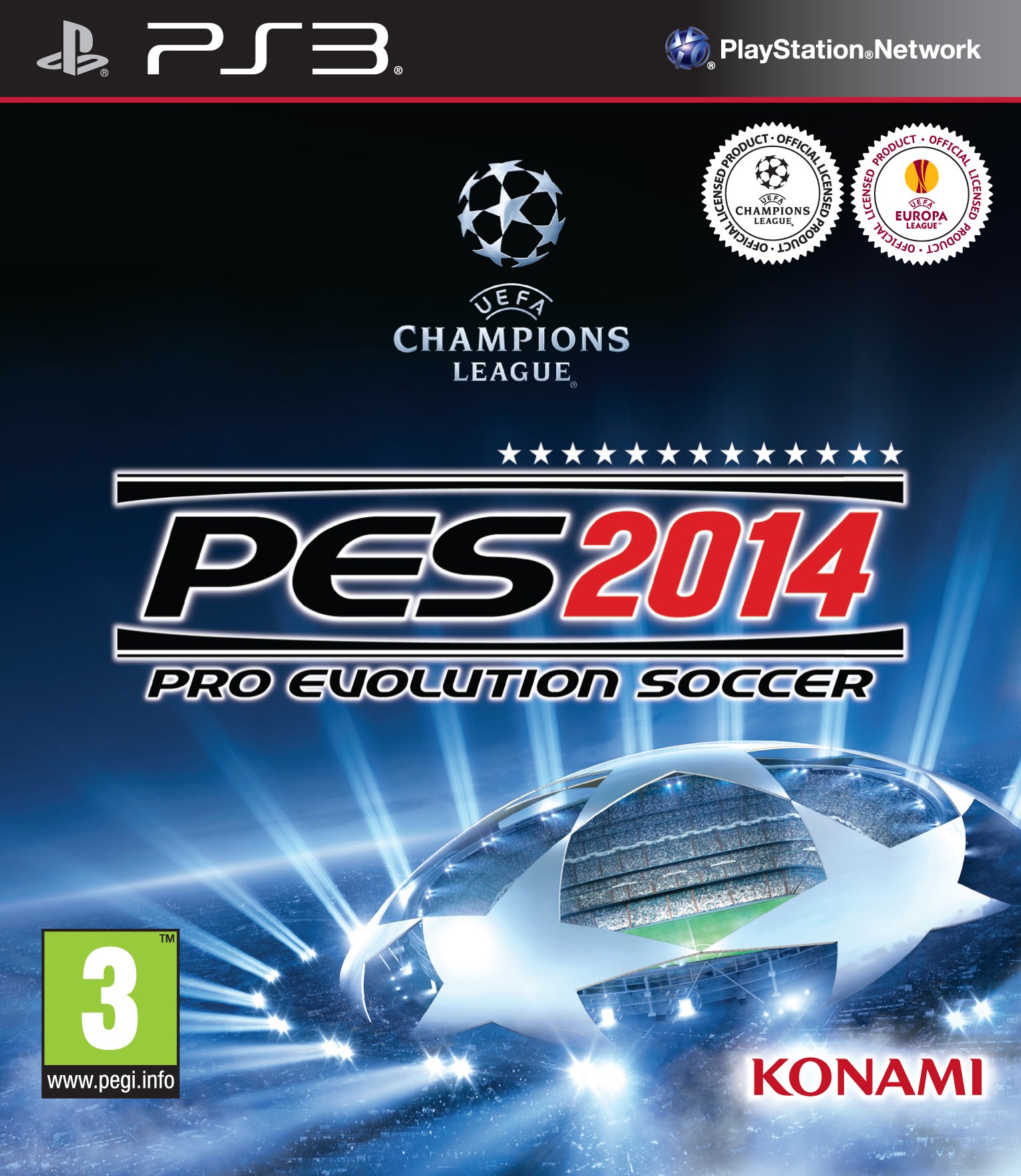 PES 2014 Pro Evolution Soccer - PlayStation 3 PS3 Game | Authentic Football Simulation for Sports Fans & Gamers - Perfect for Competitive Play & Soccer Enthusiasts
