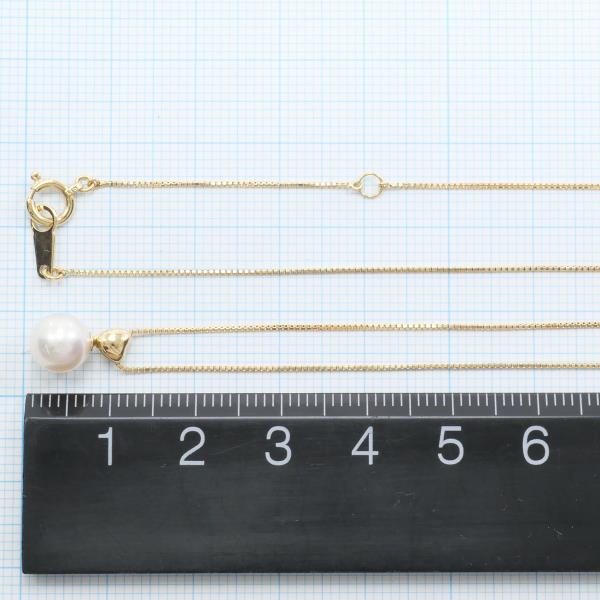 18K Yellow Gold Pearl Necklace for Women - Elegant & Timeless Jewelry Gift for Birthday, Anniversary & Wedding | Perfect for Formal Events & Special Occasions