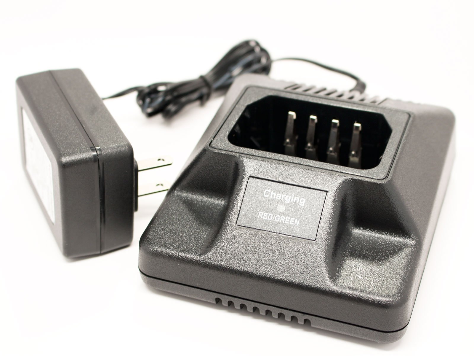 Original Motorola GP300 Charger - Replacement for Motorola HNN9628 Two-Way Radio Chargers (100-240V) - Fast Charging Station for Business, Security & Outdoor Communication