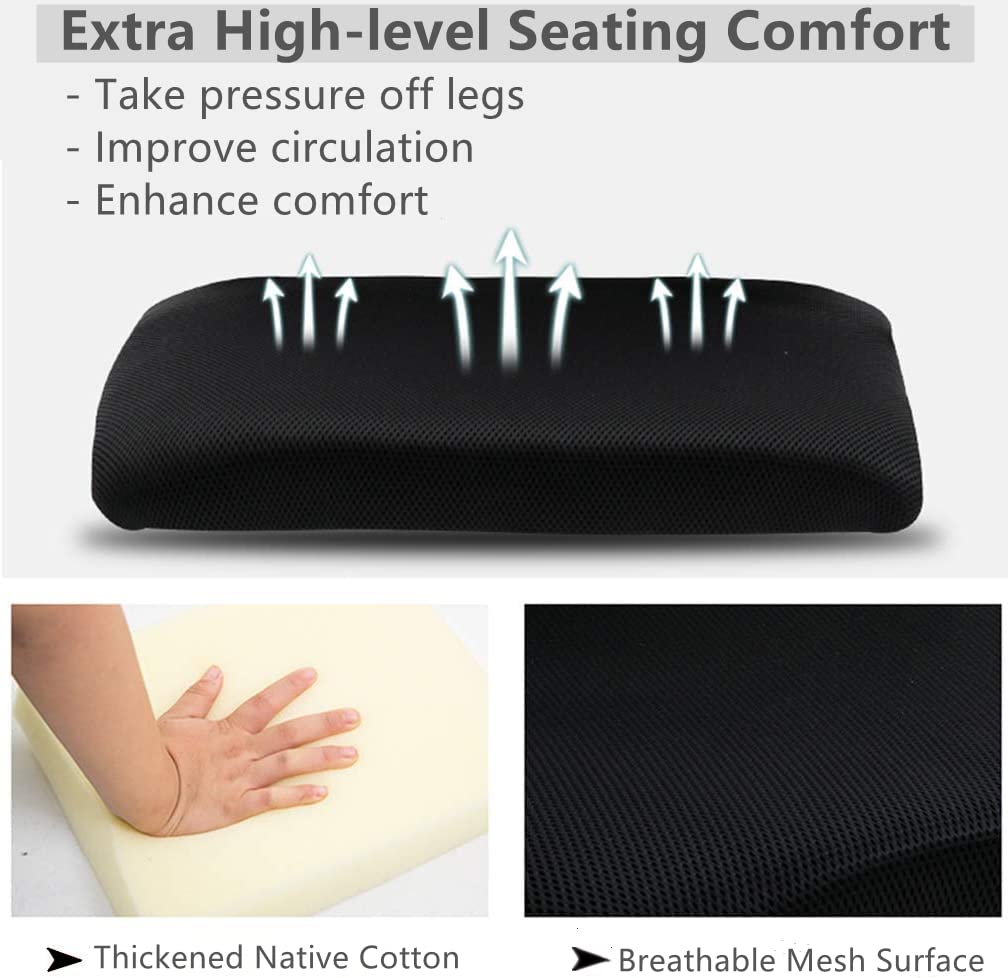 Ergonomic Home Office Chair with Lumbar Support - Adjustable Mesh Computer Desk Chair with Armrests, Swivel & Rolling Wheels for Women & Adults - Perfect for Long Work Hours & Gaming - Grey