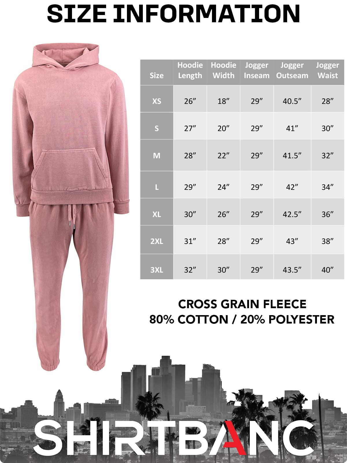 Men's Hoodie and Jogger Tracksuit Set - Comfortable Blank Sweatshirt & Pants for Casual Wear, Gym, and Lounge