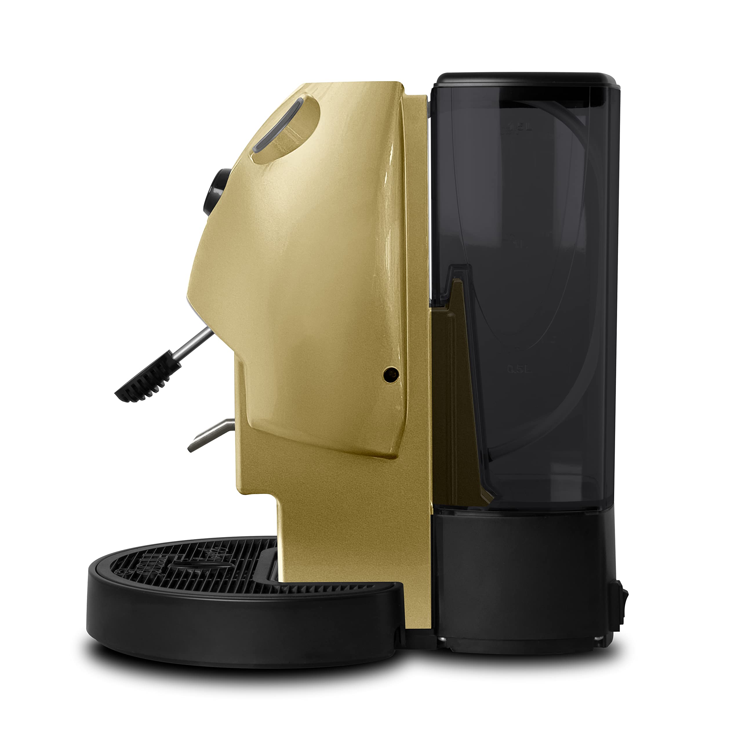 DidieSSE Baby Frog Collection ESE 44mm Gold Capsule Coffee Machine - Compact & Lightweight with 1.5L Water Tank, Low Energy (450W), Standby Function - Perfect for Home, Office & Small Spaces