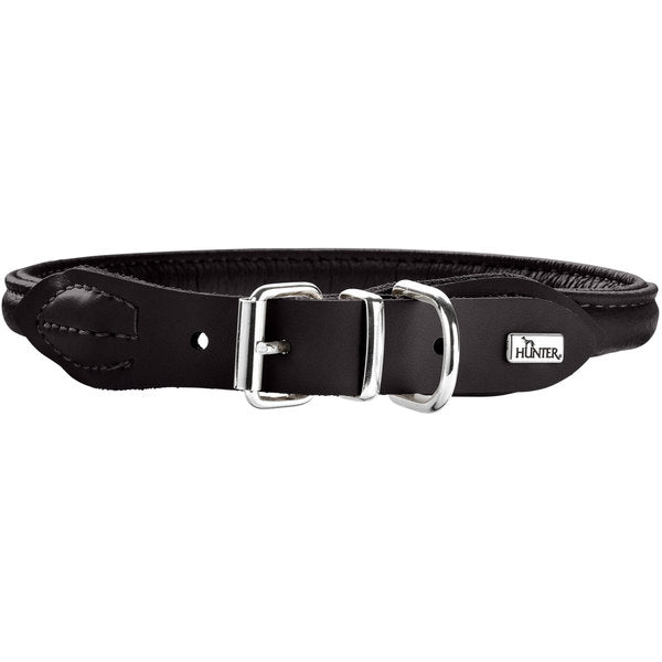 Hunter UP Round & Soft Dog Collars - Comfortable & Durable Pet Collar for Small & Medium Dogs - Perfect for Daily Walks, Training & Outdoor Adventures