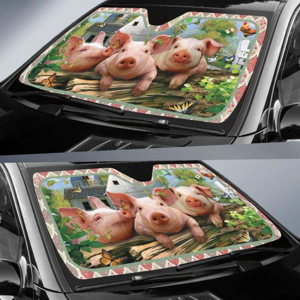 Car Sun Shade for Windshield - Universal Fit Auto Sunshade with UV Protection, Heat Blocking & Foldable Design | Perfect for Parking, Travel & Outdoor Use