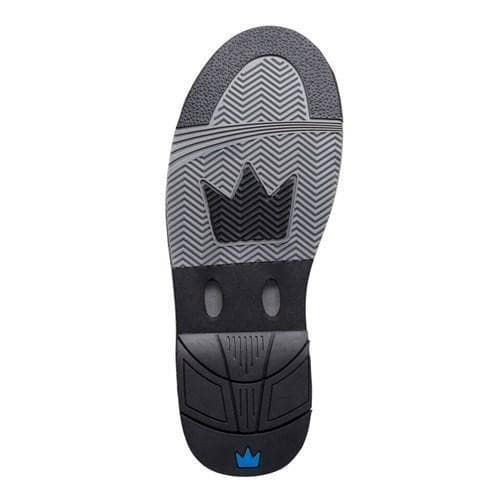 Brunswick Men's Phantom Black Royal Carbon Fiber Right-Handed Wide Bowling Shoes - Perfect for League Play & Tournament Performance