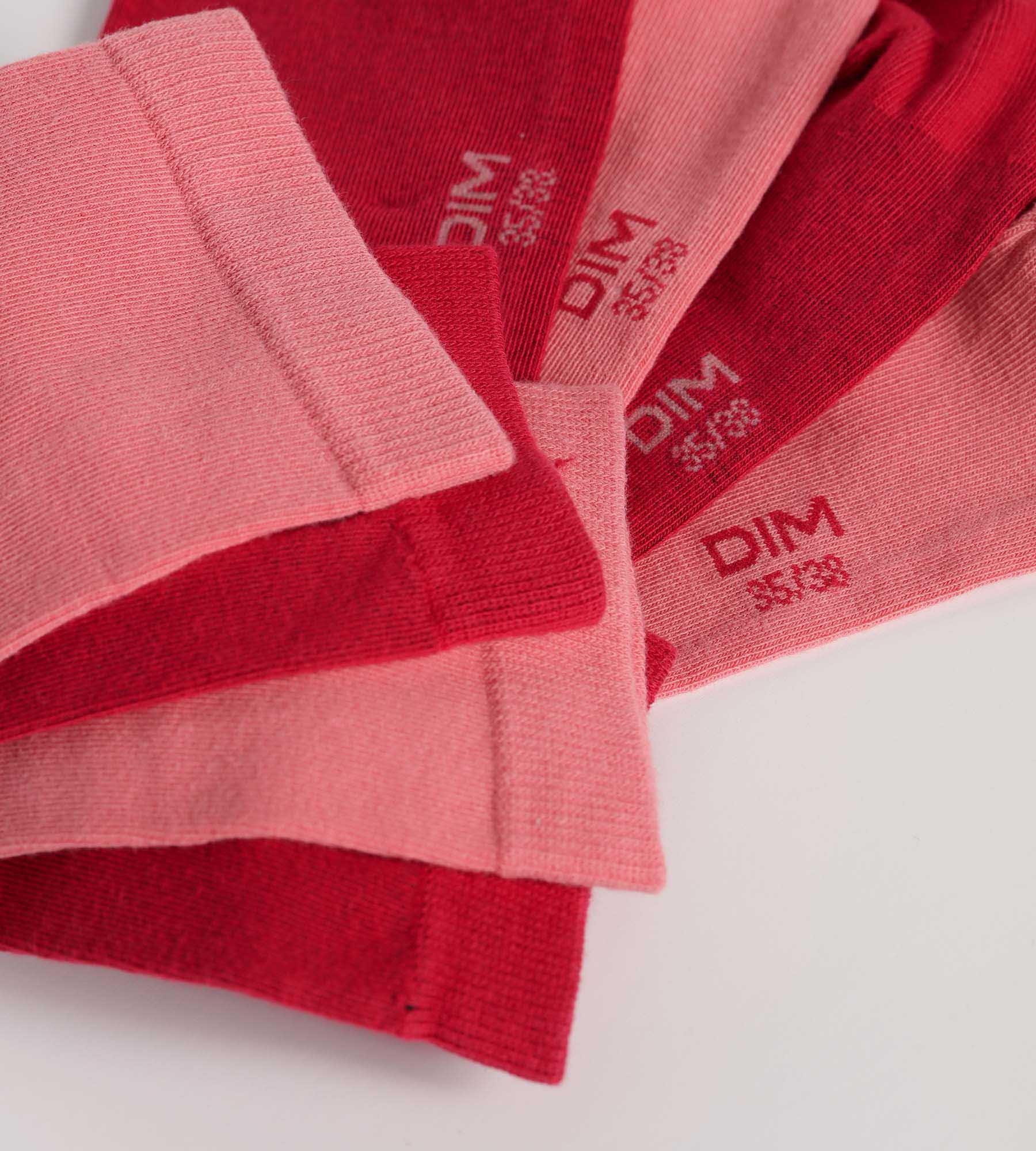 2 Pairs Women's Cotton Ankle Socks Rose Dim - Soft & Breathable Low Cut Socks for Everyday Wear, Workouts, and Casual Outfits