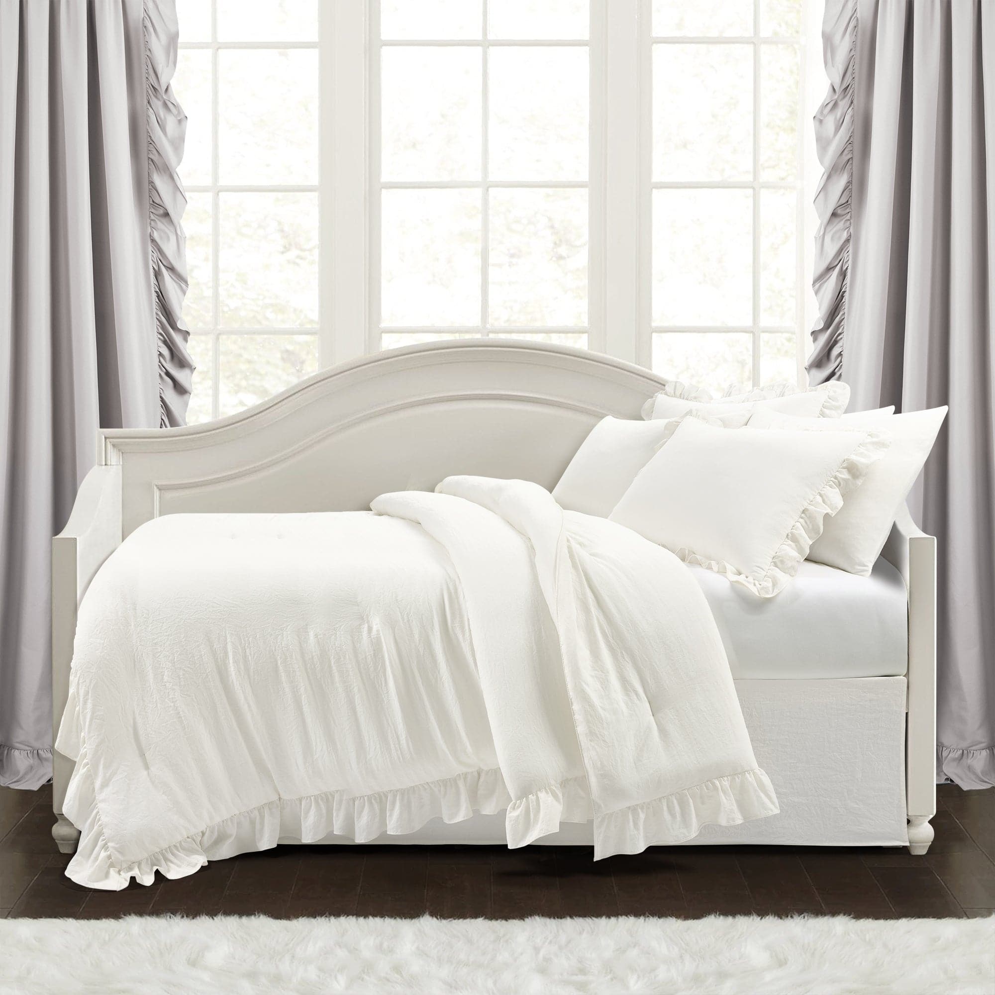 Reyna 6-Piece Daybed Comforter Set - Soft & Cozy Bedding for Twin Beds - Perfect for Guest Rooms, Dorms, and Small Spaces