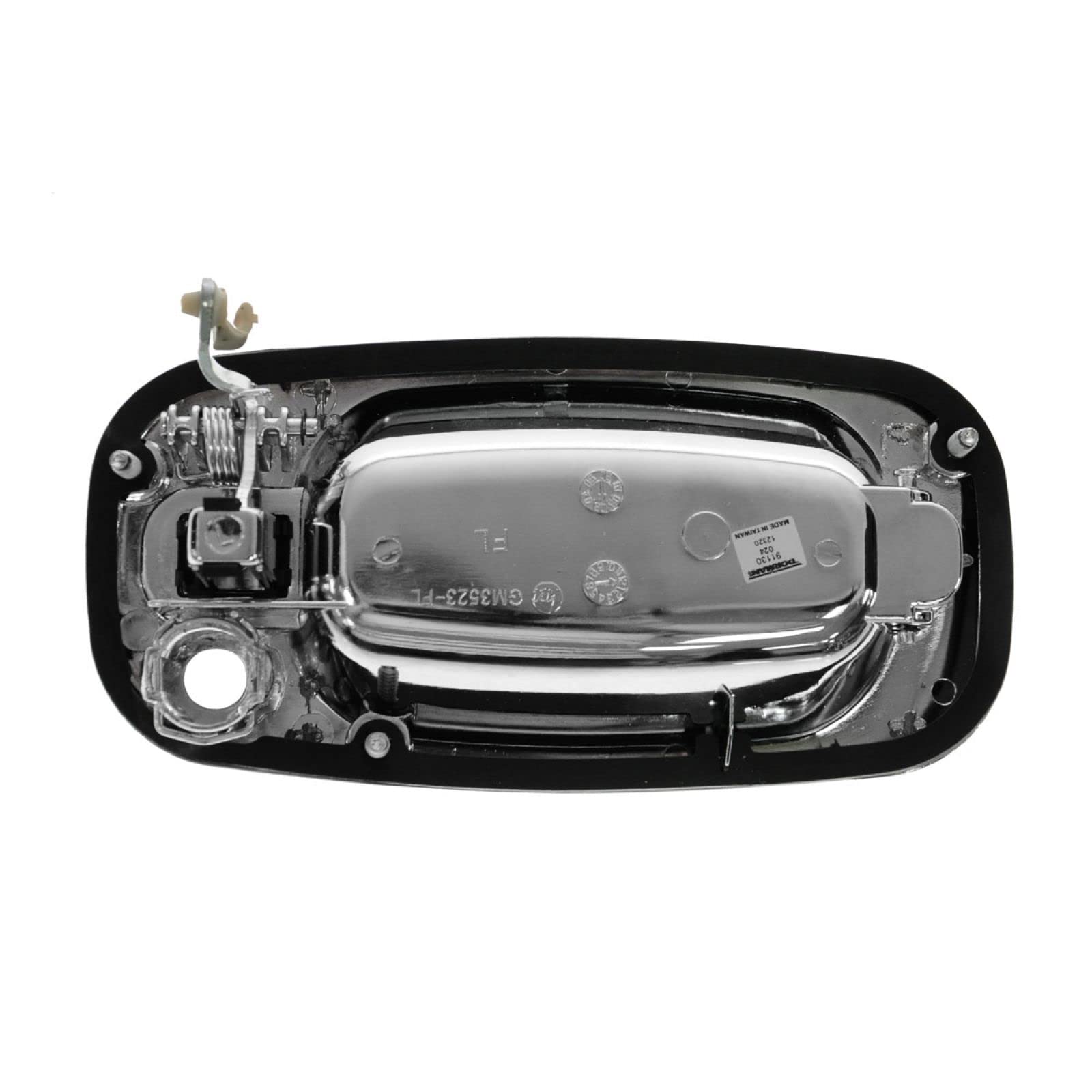 TRQ Front & Rear Exterior Door Handle Set for 2002-2006 Cadillac & 2000-2007 Chevrolet GMC - Replacement Car Door Handles for Easy Installation & Vehicle Maintenance