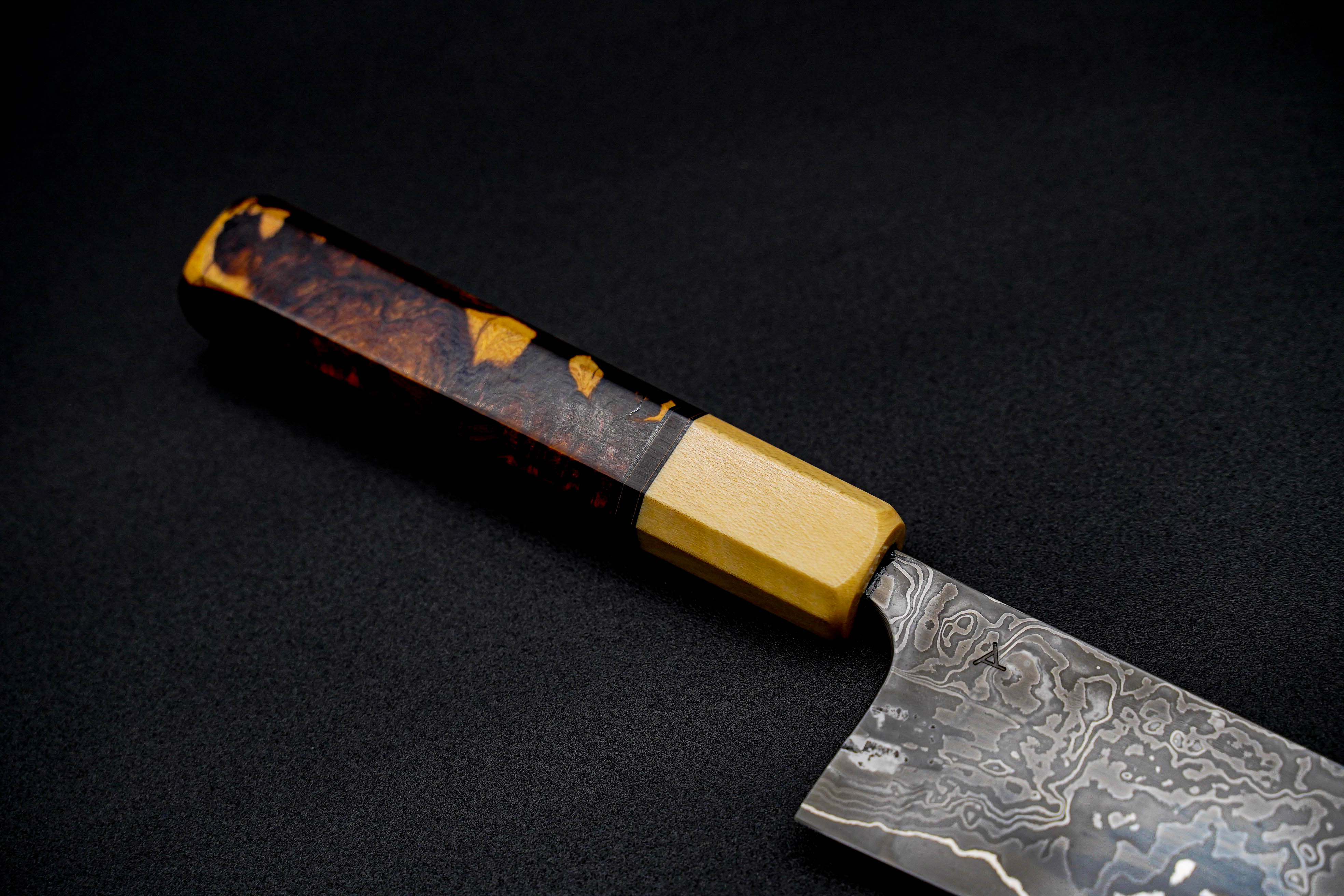 Premium Jamison Chopp 205mm Spicy White Gyuto Japanese Chef Knife - Perfect for Sushi, Meat Slicing & Precision Vegetable Cutting