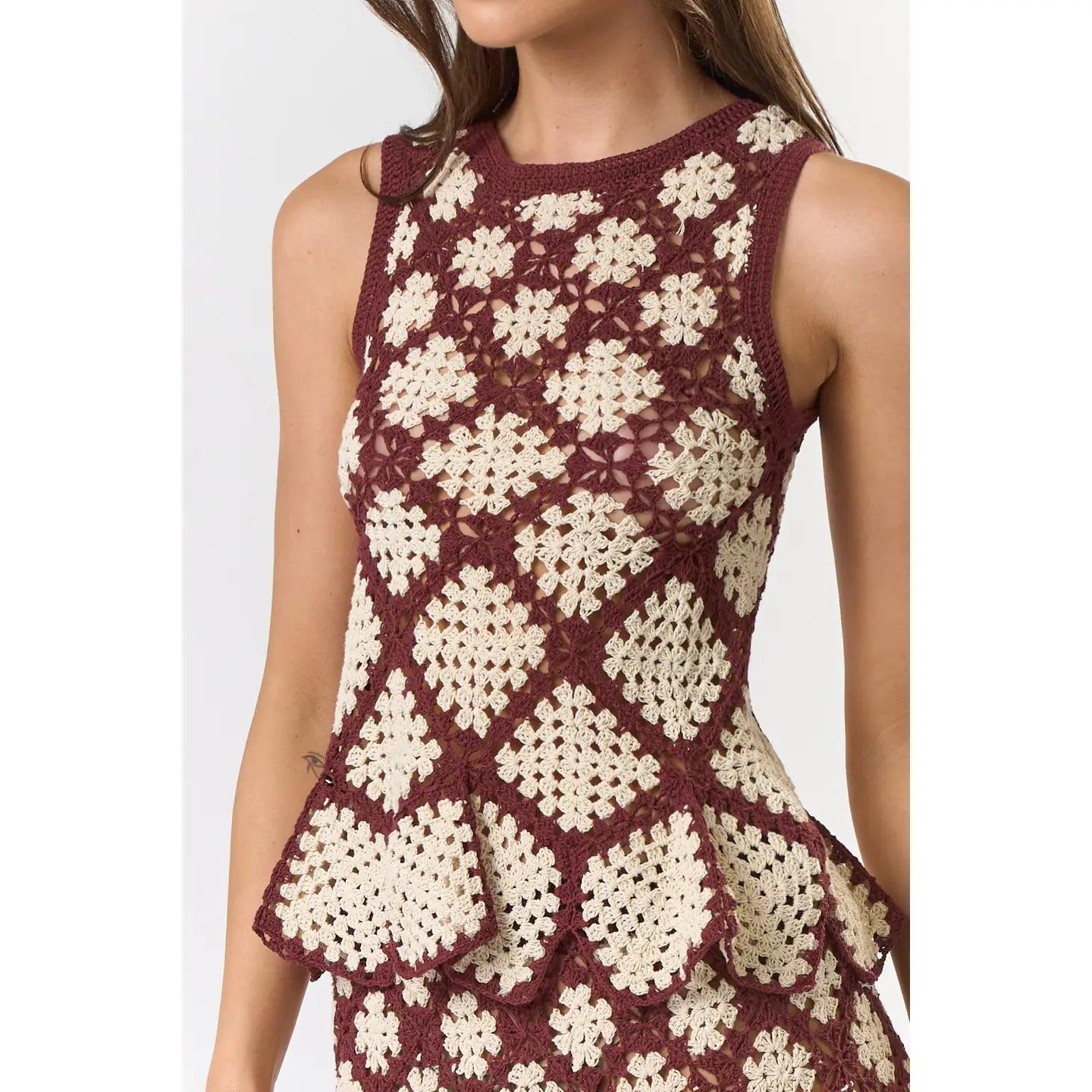 Brown - Cream