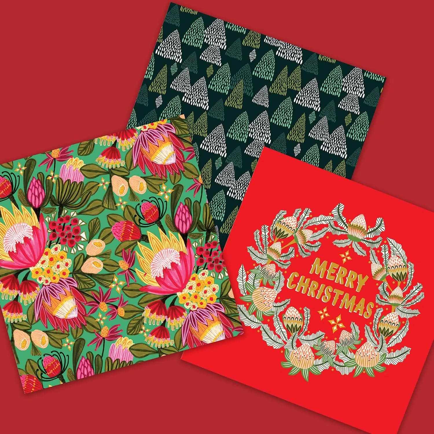 Premium Australian Christmas Cards - Handmade Holiday Greeting Cards for Festive Season - Perfect for Gifts, Decorations & Sending Holiday Wishes