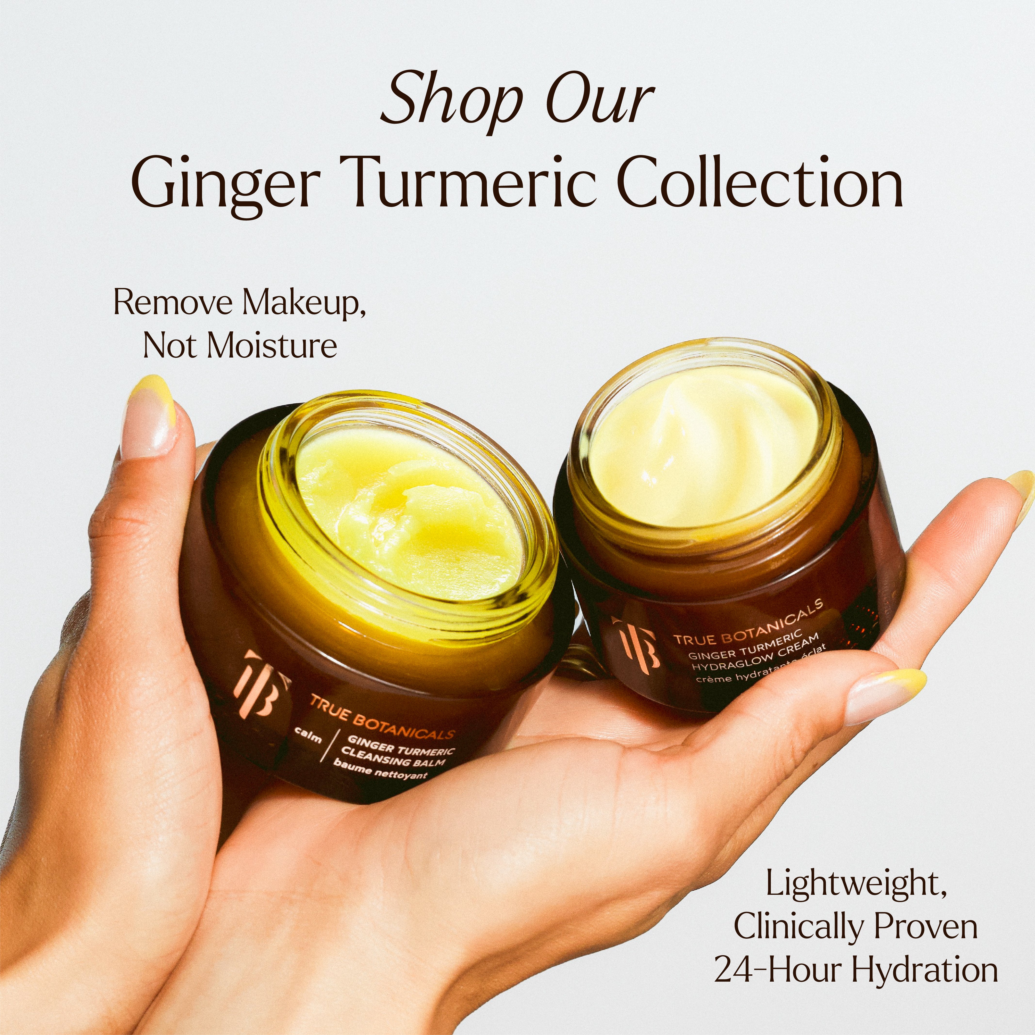 Organic Ginger Turmeric Hydraglow Cream for Glowing Skin - Anti-Aging & Brightening Face Moisturizer - Perfect for Dry, Sensitive Skin & Nighttime Skincare Routine