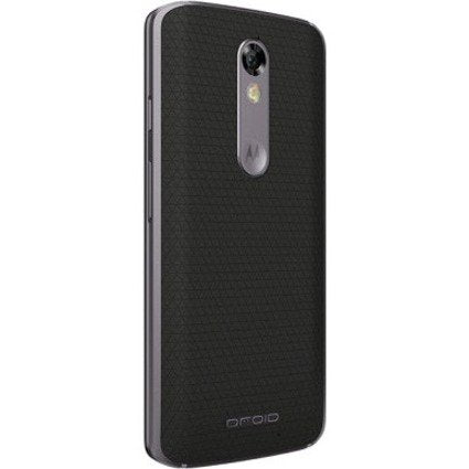 Motorola DROID Turbo 2 32GB Unlocked Smartphone - Black Soft Grip Case for Verizon | Durable Shatterproof Screen for Outdoor & Travel Use