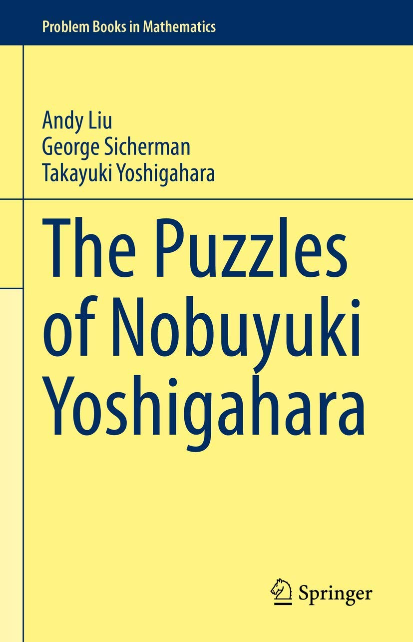 Nobuyuki Yoshigahara Puzzle Book - Challenging Math Problems & Brain Teasers for Adults | Perfect for Gifts, Study & Mental Exercise