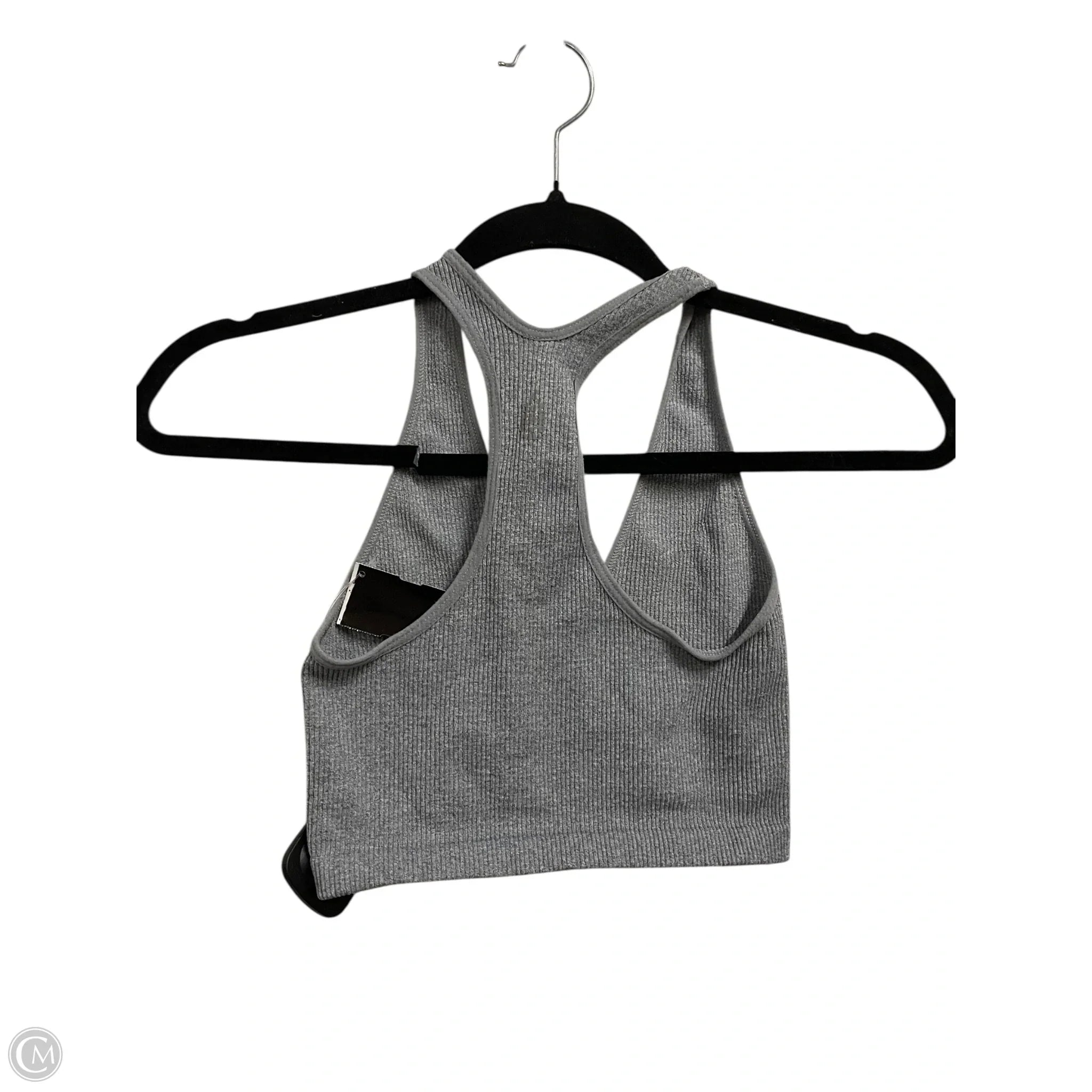 Free People Grey Athletic Bra for Women - XS Size - Perfect for Yoga, Running & Gym Workouts
