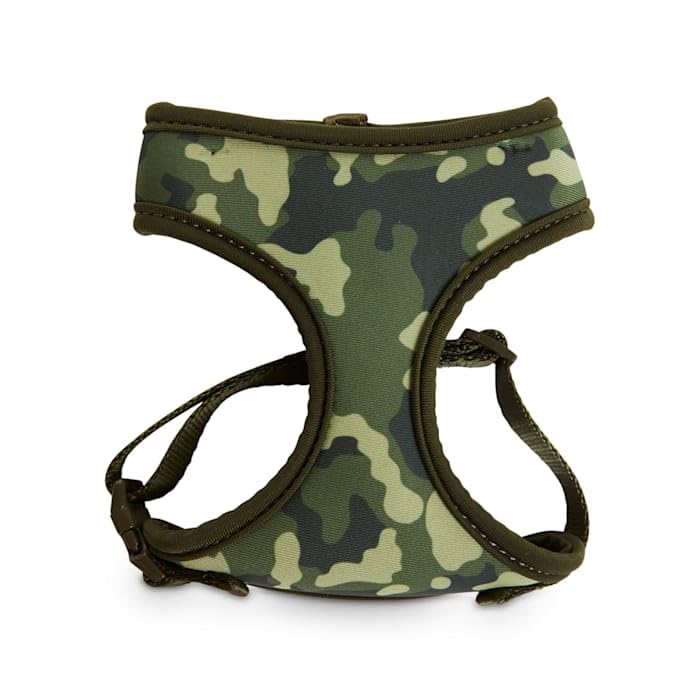 Camo-Print Cat Harness and Leash Set for Small & Medium Cats - Adjustable & Escape-Proof Pet Walking Gear - Perfect for Outdoor Adventures, Hiking, and Vet Visits