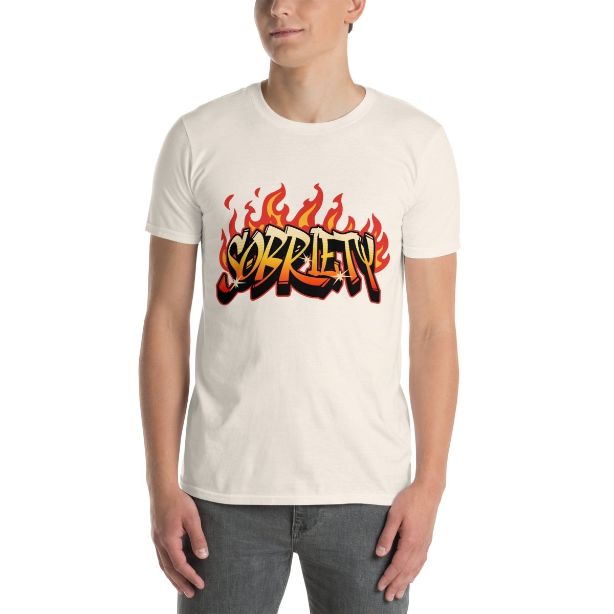 Hot Like Sobriety Unisex Essential T-Shirt - Comfortable Cotton Tee for Men & Women - Perfect for Casual Wear, Street Style & Everyday Outfits