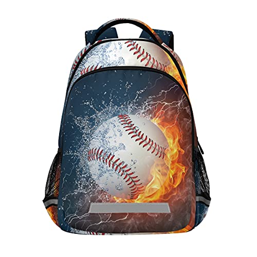 Baseball Water Fire