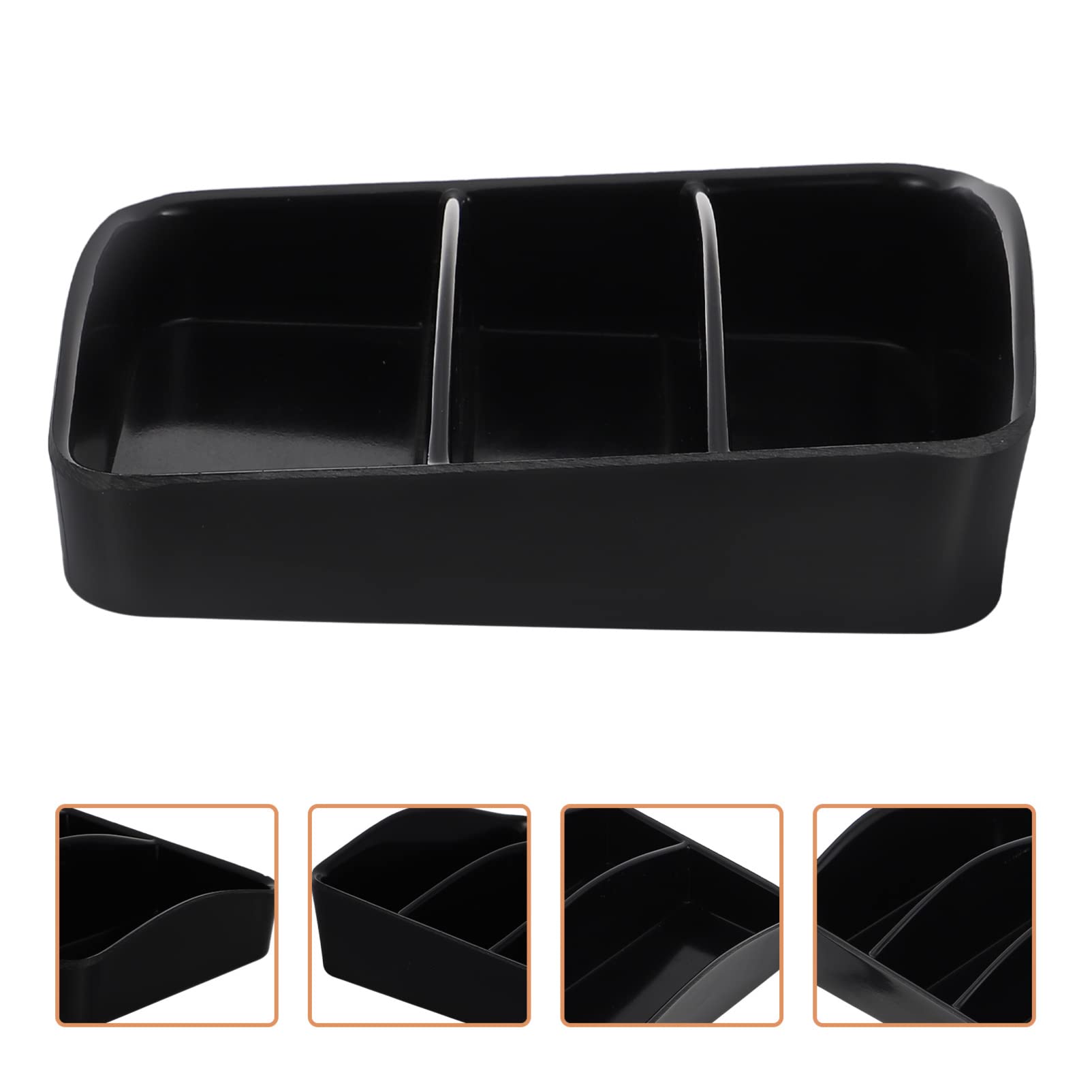 3-Tier Coffee Bar Storage Organizer - Tea Bags, Sugar Packets & Sweetener Holder for Kitchen & Dining Room | Perfect for Coffee Stations, Office Break Rooms & Home Cafés