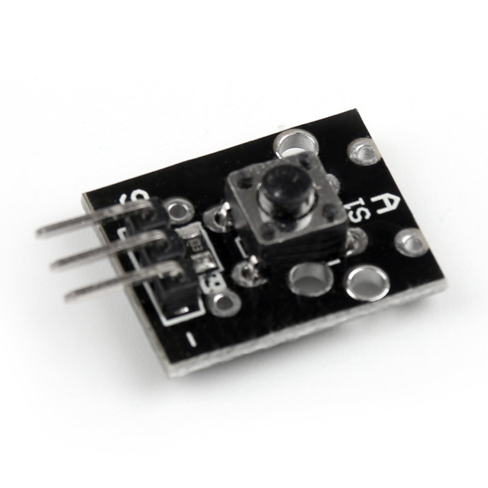 10Pcs KY-004 3 Pin Button Key Switch Sensor Module for Arduino AVR PIC - DIY Electronics Projects, Robotics & Home Automation Control