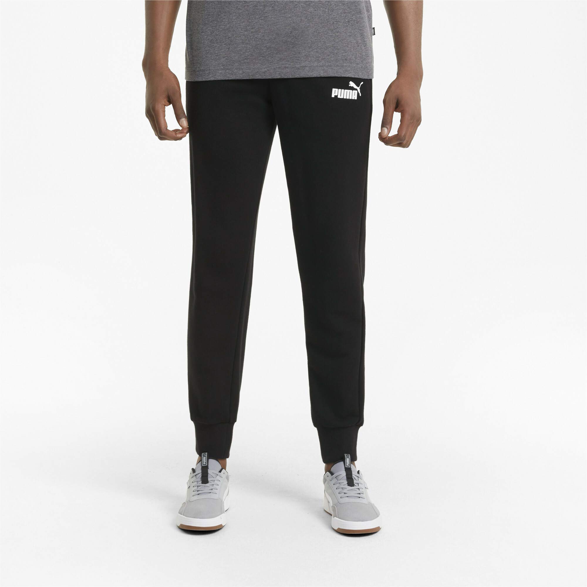 PUMA Essentials Logo Men's Tracksuit Bottoms - Comfortable Athletic Jogger Pants for Gym, Running & Casual Wear