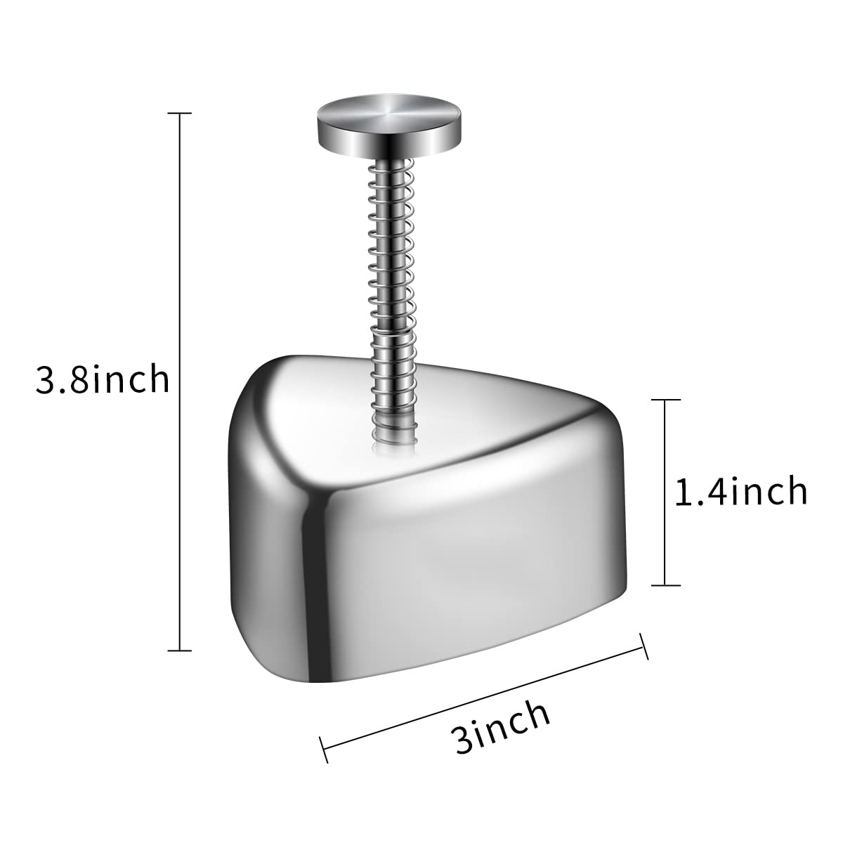 Premium Stainless Steel Onigiri Mold - Triangle Rice Ball Sushi Maker for Bento, Spam Musubi & DIY | Perfect for Kids Lunch Boxes, Home Cooking & Japanese Cuisine Lovers