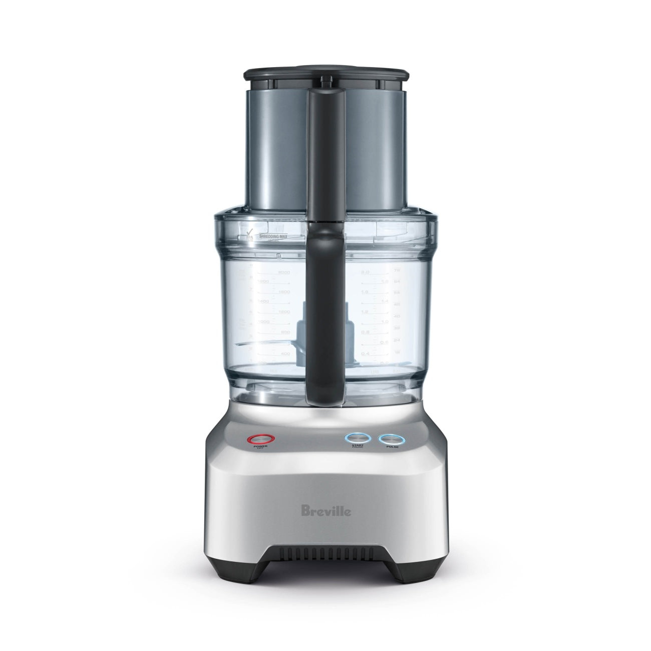 Breville The Sous Chef 12-Cup Food Processor - Silver (BFP660SIL1BCA1) | High-Power Kitchen Appliance for Chopping, Slicing & Shredding | Perfect for Meal Prep, Baking & Large Family Cooking