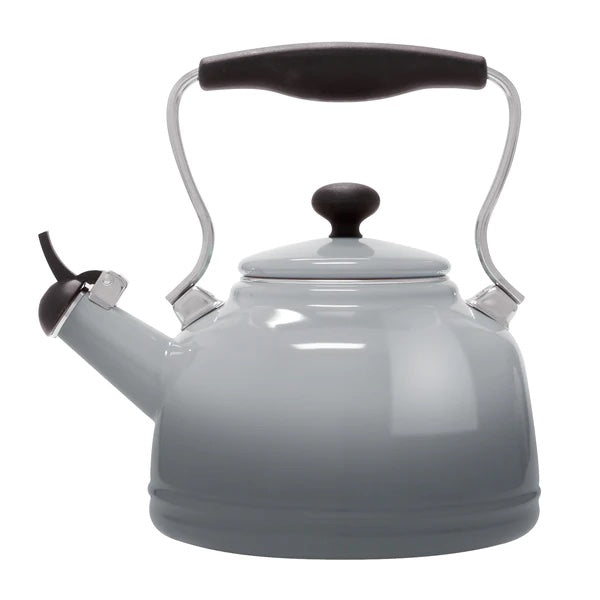 Vintage Teakettle - Classic Retro Style Stovetop Kettle for Tea & Coffee Brewing - Perfect for Home, Kitchen, Office & Gift Giving